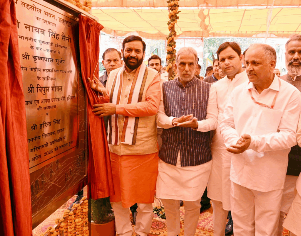 होडल विधानसभा क्षेत्र के शहरी व ग्रामीण क्षेत्रों के विकास के लिए 5-5 करोड़ रुपए