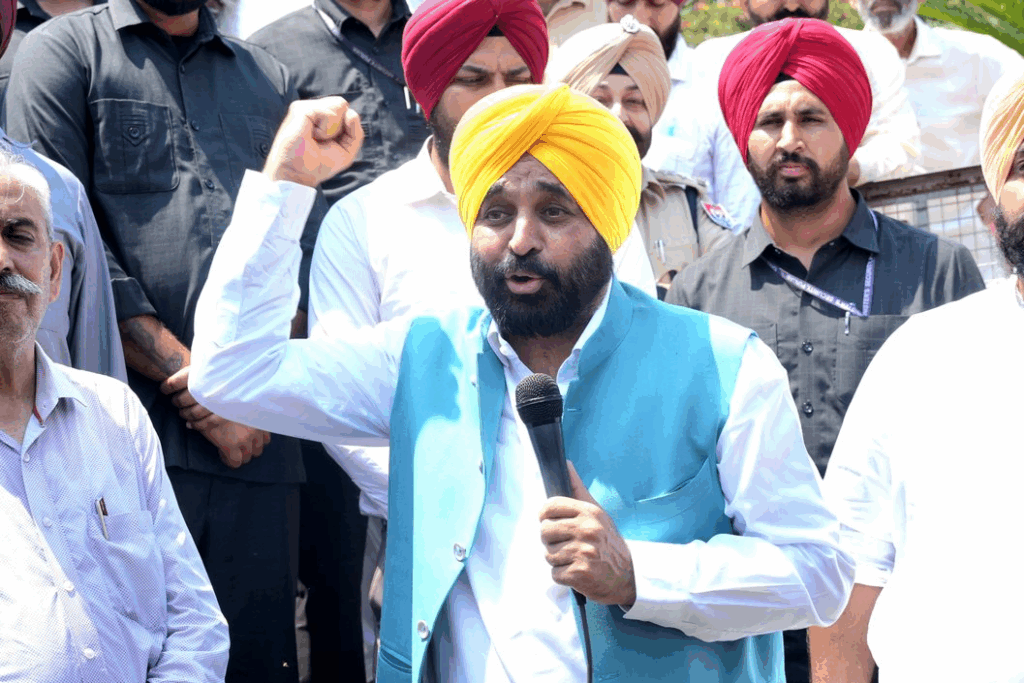 पंजाब के पानी की चोरी करने के भाजपा के घटिया मंसूबे पूरे नहीं होने देंगे - मुख्यमंत्री ने संकल्प दोहराया #cmmaan #punjabharyanawater #jalvivad