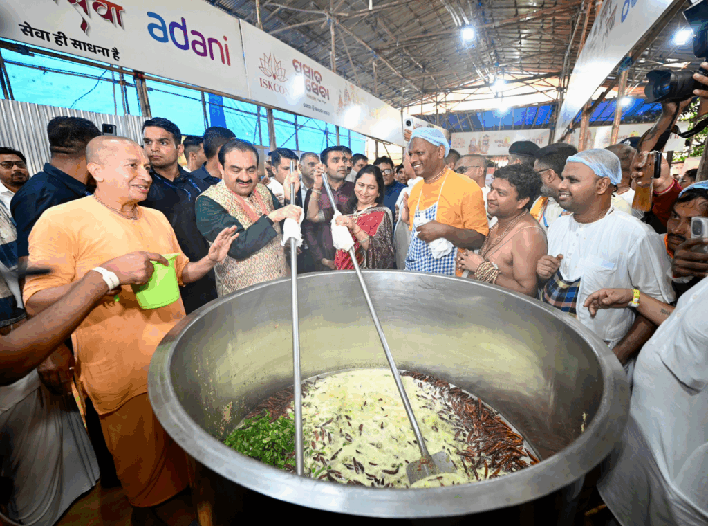Gautam Adani Jagannath Puri