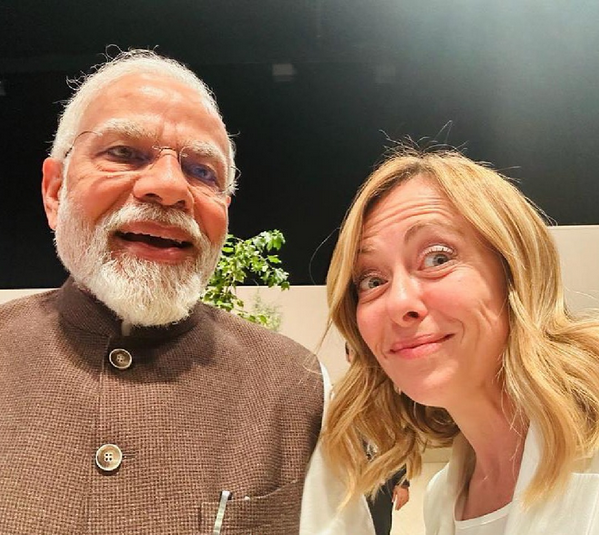 PM Modi - Meloni