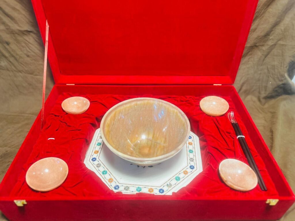 PM MODI Moonstone Bowl