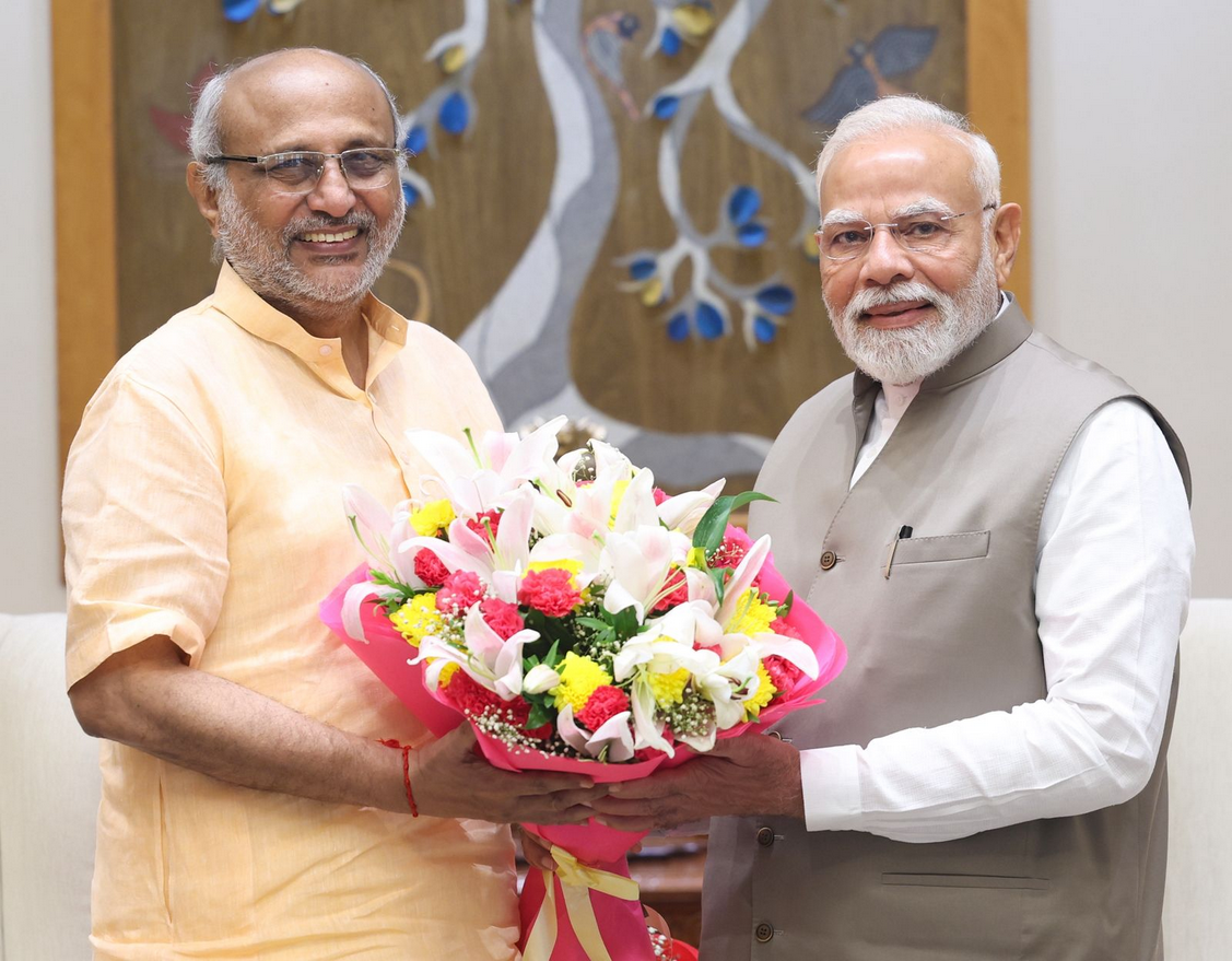 PM Modi-CP Radhakrishnan Meeting